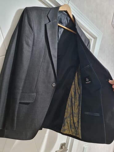 uzun pencekler: Пиджак, В полоску, 6XL (EU 52) — 1