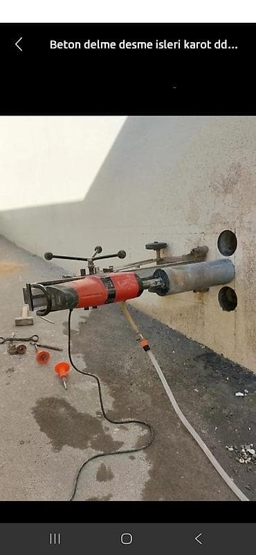 bir gunluk daye: Beton kəsmə və karot qazma xidməti - Dəqiq və səliqəli karot qazma — 7