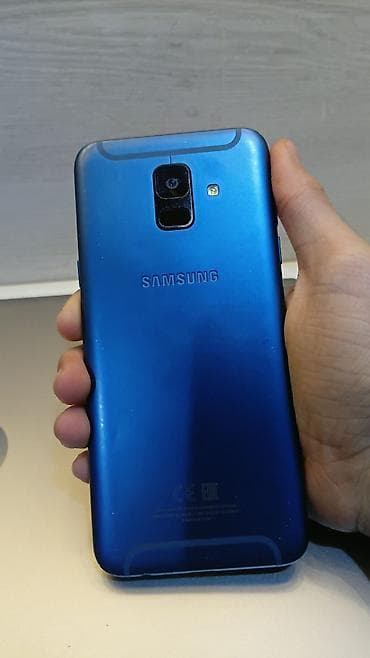Samsung Galaxy A6, 32 GB, rəng - Mavi, Qırıq