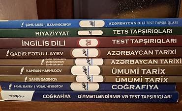 Hədəf nəşrlərinin dərslik/test vəsaitləri Gördüyünüz kitabların hər — 1