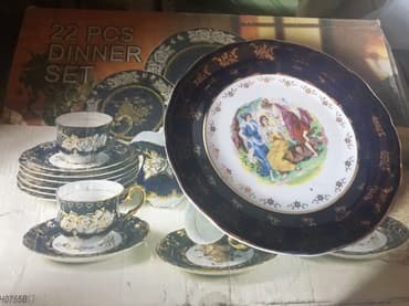 чайный сервис: Çay dəsti, rəng - Göy — 2