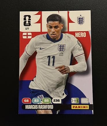 gitara barter: Marcus Rashford 🏴󠁧󠁢󠁥󠁮󠁧󠁿 Panini Adrenalyn XL FIFA World Cup 2026 — 1