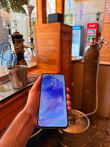 xiaomi not 10 s: Samsung Galaxy A55 5G, rəng - Qara, Barmaq izi — 5