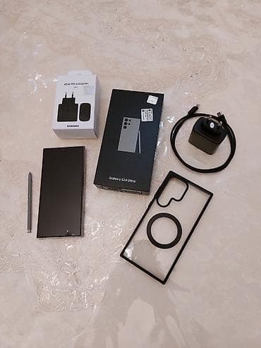 nokia 8600 luna: Samsung Galaxy S24 Ultra, 256 GB, rəng - Bej, Sensor, Barmaq izi, Simsiz şarj — 3
