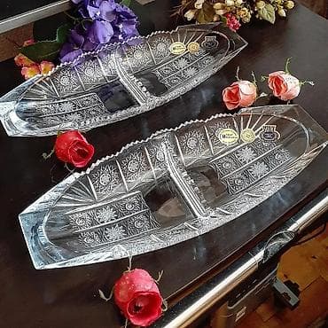 cayniy serviz: Tomun 2 eded boyuk şirniyyat ve ya cerez qabi. 36 sm olcusu. 1 ededi — 3