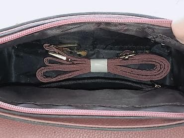 charles keith az: Qadın çantaları seti 1) Ağ zəncirli kiçik çanta - Rəng: ağ - — 3