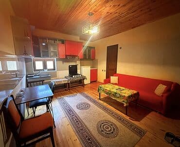 дом с бассейном: 40 м², 2 комнаты, Газ, Электричество, Водопровод — 1