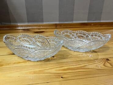 suba salatı baliqli: Qayıq formalı konfet qabı Qalın xrustal materialdan qayıq formalı — 2