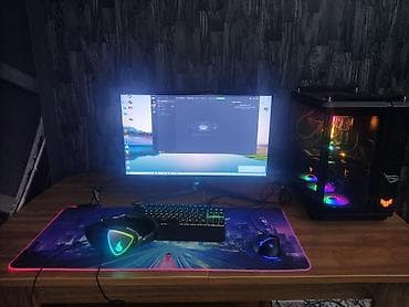 komp: 1) ROG Strix 850W Gaming Power Supply Unit 2) ASUS TUF Gaming LC 240 — 3