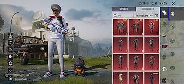 gumuş eşyalar: PUBG Mobile hesabı – zəngin inventar və nadir kolleksiya - Səviyyə — 4