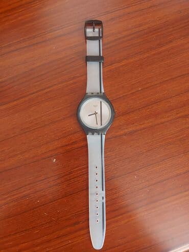 обручальные кольца баку цены: Б/у, Наручные часы, Swatch, цвет - Серебристый — 4