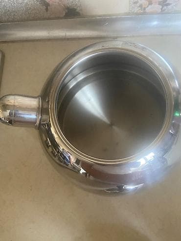 Yeni, rəng - Yaşıl, Dəm caydanı, Paslanmayan polad, 3 l, Türkiyə — 4