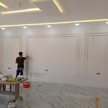 Vinil divar kağızı, oboy: Divar kagizin vurulmasi .Ve Menzilin sifirdan tam işlenmesi buyurun — 10