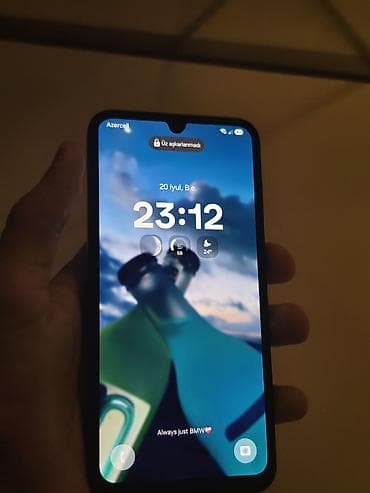 Samsung Galaxy A15, 128 GB, rəng - Göy, Sensor, Barmaq izi, İki sim kartlı lalafo.az -da Samsung Galaxy A15, 128 GB, rəng - Göy, Sensor, Barmaq izi, İki sim kartlı