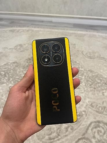 Техника и электроника: Poco X7, 256 ГБ, цвет - Черный, Отпечаток пальца — 2