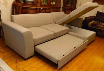 Mətbəx mebeli: Künc divan, İşlənmiş, Açılan, Bazalı, Parça, Çatdırılma yoxdur — 3