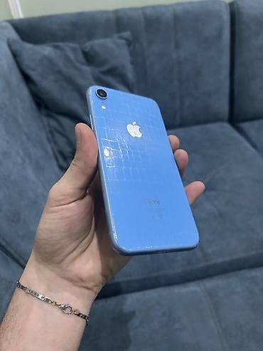i̇phone 17 pro max: IPhone Xr, 128 GB, Göy, Face ID — 8