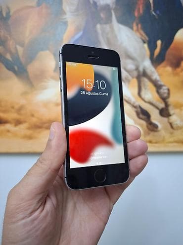 ayfon 16 e: IPhone SE, 32 GB, Qara, Barmaq izi — 1