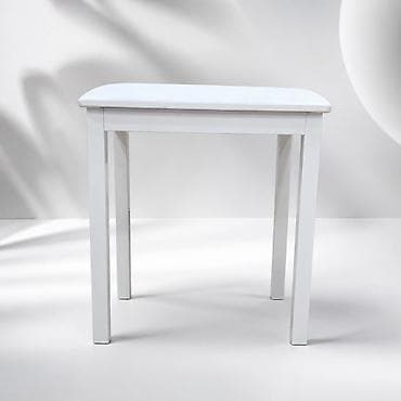 uşaq mətbəx: Ağ rəngli kompakt masa - Minimalist dizayn: düzbucaqlı masaüstü — 1