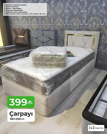 islenmis matras: Çarpayı – 90×200 sm - Mexanizm: Açılmayan, bazasız - Sıyırma — 1