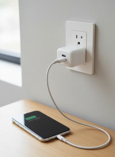 islenmis kabel: Adapter Apple, 12 Vt, İşlənmiş — 1