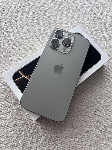 iphone 15 pro max nece manatdir: IPhone 15 Pro Max, 256 GB, Natural Titanium, Face ID, Sənədlərlə — 2