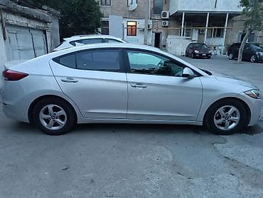 hundai grandeur: Hyundai Elantra ECO sedan - Kuzov: 4 qapılı sedan, gümüşü rəng - — 2