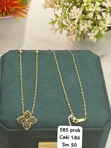 Şəxsi əşyalar: Dəstə daxildir: Sırğa, Bvlgari, Sarı qızıl, 585 Əyar, 150 g — 8