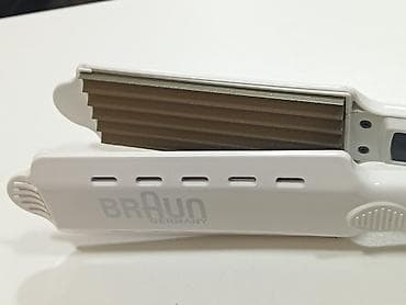 üzqırxan maşın: Braun Satin Hair Style & Go mini saç düzləşdirici / büzməli maşası — 5