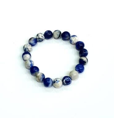 браслеты из натурального камня: Sodalit daşı qolbağı. Whatsapp: ( #qolbaq #nerd #nerdtaxta #nərd — 1