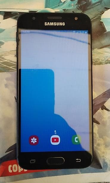 telefon samsunq: Samsung Galaxy J3 2017, 16 GB, rəng - Qara, İki sim kartlı — 3