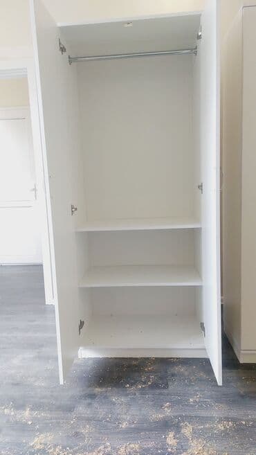 угловой шифоньер в спальню: Распашной, 2 двери Прямой шкаф, Гардеробный шкаф — 2