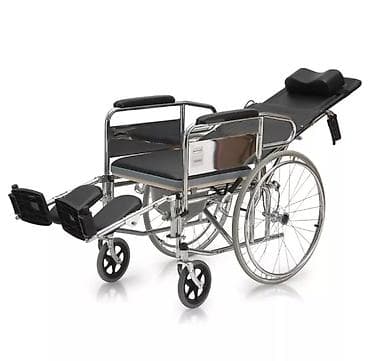 Инвалидные коляски: Tibbi funksiyalı təkərli arabə – tam arxaya qədər açılan (reklinasiya — 1