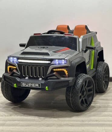 Uşaq üçün elektrik maşınları: 1 yaşdan 12 yaşa qədər uşaqlar üçün nəzərdə tutulub rezin təkərlər — 3