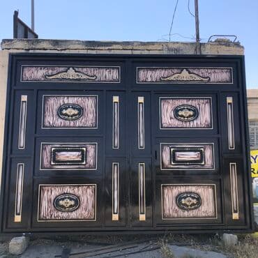 köhne darvazalar: Ölçü Eni -3.5 Hündürlük 2.60 List Temiz-2 Şveller -8 Profil 40/40 — 1