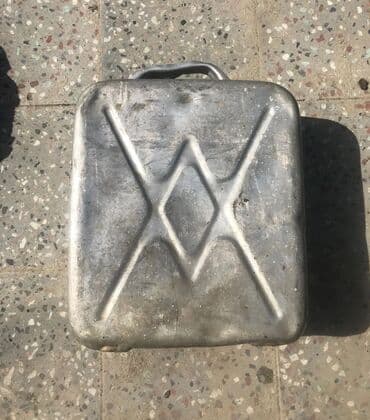 smx nano temizleyici: Metal yanacaq bidonu - Material: qalın metal (sinklənmiş səthli) - — 2