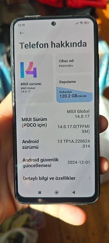 Poco M5s, 256 GB, rəng - Göy, Barmaq izi lalafo.az -da Poco M5s, 256 GB, rəng - Göy, Barmaq izi