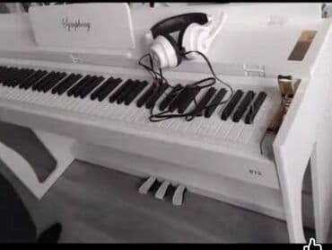 mp 3mp4: Təzədir 88 klavişli tam oktava Elektro Pianino. Qulaqcıq, oturacaq — 2