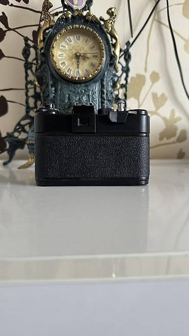 zenit e: Zenit ET film fotoaparatı + Helios-44M-5 obyektiv - Klassik 35 mm — 2