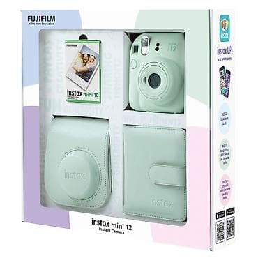 Fujifilm Instax mini 12 dəst – anında foto çəkilişi üçün tam paket
