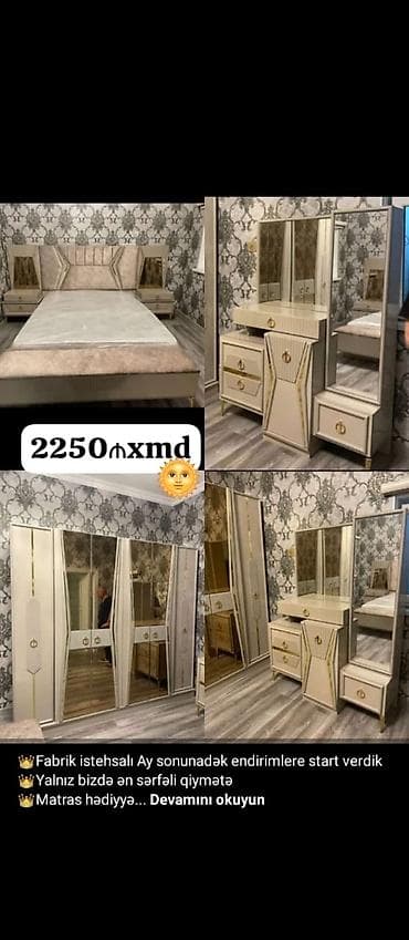 perla mebel fabriki: Yataq otağı mebeli — 1