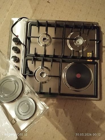 elektrik peçi: Qarışıq sobası Quraşdırılan, 4 gözlü — 1