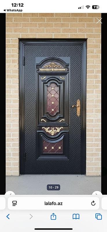 qapi celengi: Mənzil üçün Yeni Giriş qapısı Zəmanətli, Pulsuz quraşdırma, Pulsuz çatdırılma — 7