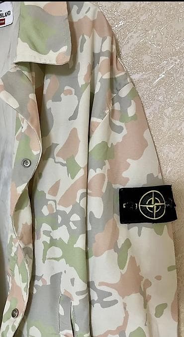 off white jakna: Новая ветровка Stone Island размер л — 2
