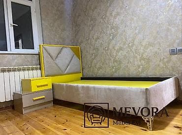 Кровати: Новый, Односпальная кровать, Без подьемного механизма, С матрасом, Без выдвижных ящиков, Турция — 1