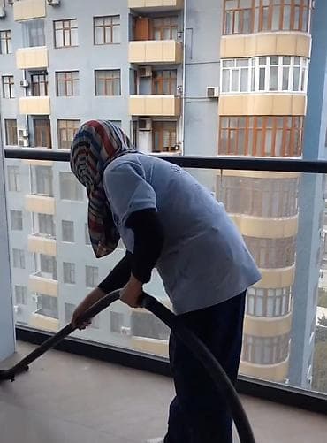 Təmizlik | Girişlər, Həyətlər, Ofislər | Pəncərələrin, fasadların yuyulması, Təmirdən sonra təmizlik, Çılçıraqların yuyulması və təmizlənməsi