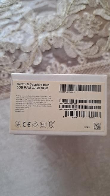 Компьютеры, ноутбуки и планшеты: Redmi 8, 32 ГБ, цвет - Голубой, Две SIM карты — 3