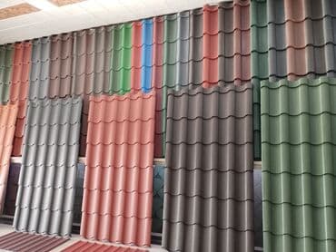 dam örtükləri qiyməti: Dam örtyünün satışı isdelen ölcye kesirik her renk var bir başa zavot — 2