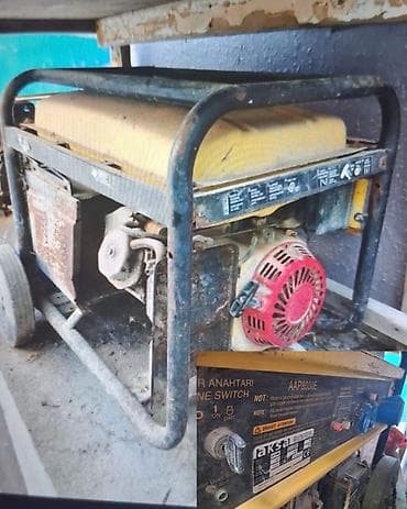 elektrik mişarlar: Genrator 8000 lik benzin . İslekdir Qiymet 200 azn İstifade — 1