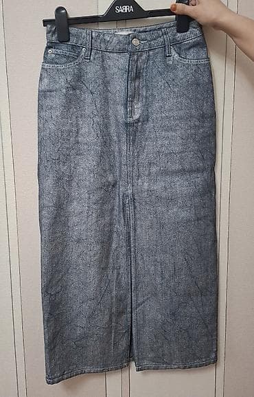 deniz geyimi: Midi Ətək, Cins, XS — 2